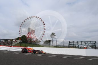 World © Octane Photographic Ltd. Formula 1 - Japanese Grand Prix - Saturday - Practice 3. Daniel Ricciardo - Red Bull Racing RB13. Suzuka Circuit, Suzuka, Japan. Saturday 7th October 2017. Digital Ref:1976LB2D4458