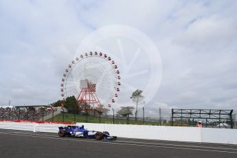World © Octane Photographic Ltd. Formula 1 - Japanese Grand Prix - Saturday - Practice 3. Marcus Ericsson – Sauber F1 Team C36. Suzuka Circuit, Suzuka, Japan. Saturday 7th October 2017. Digital Ref:1976LB2D4483