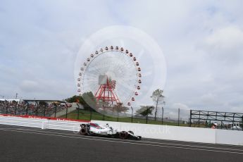 World © Octane Photographic Ltd. Formula 1 - Japanese Grand Prix - Saturday - Practice 3. Lance Stroll - Williams Martini Racing FW40. Suzuka Circuit, Suzuka, Japan. Saturday 7th October 2017. Digital Ref:1976LB2D4493