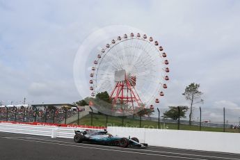World © Octane Photographic Ltd. Formula 1 - Japanese Grand Prix - Saturday - Practice 3. Lewis Hamilton - Mercedes AMG Petronas F1 W08 EQ Energy+. Suzuka Circuit, Suzuka, Japan. Saturday 7th October 2017. Digital Ref:1976LB2D4503
