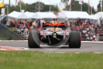 World © Octane Photographic Ltd. Formula 1 - Japanese Grand Prix - Saturday - Qualifying. Daniel Ricciardo - Red Bull Racing RB13. Suzuka Circuit, Suzuka, Japan. Saturday 7th October 2017. Digital Ref:1977LB1D9397