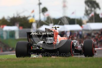 World © Octane Photographic Ltd. Formula 1 - Japanese Grand Prix - Saturday - Qualifying. Stoffel Vandoorne - McLaren Honda MCL32. Suzuka Circuit, Suzuka, Japan. Saturday 7th October 2017. Digital Ref:1977LB1D9448