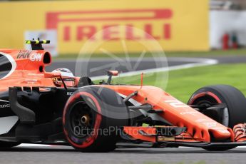 World © Octane Photographic Ltd. Formula 1 - Japanese Grand Prix - Saturday - Qualifying. Stoffel Vandoorne - McLaren Honda MCL32. Suzuka Circuit, Suzuka, Japan. Saturday 7th October 2017. Digital Ref:1977LB1D9620