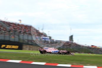 World © Octane Photographic Ltd. Formula 1 - Japanese Grand Prix - Saturday - Qualifying. Sergio Perez - Sahara Force India VJM10. Suzuka Circuit, Suzuka, Japan. Saturday 7th October 2017. Digital Ref:1977LB2D4582