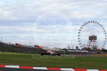 World © Octane Photographic Ltd. Formula 1 - Japanese Grand Prix - Saturday - Qualifying. Esteban Ocon - Sahara Force India VJM10. Suzuka Circuit, Suzuka, Japan. Saturday 7th October 2017. Digital Ref:1977LB2D4614