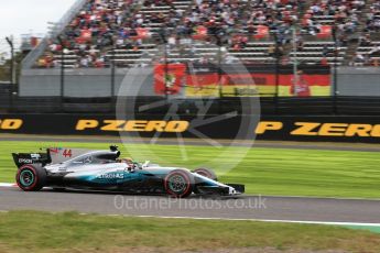 World © Octane Photographic Ltd. Formula 1 - Japanese Grand Prix - Saturday - Qualifying. Lewis Hamilton - Mercedes AMG Petronas F1 W08 EQ Energy+. Suzuka Circuit, Suzuka, Japan. Saturday 7th October 2017. Digital Ref:1977LB2D4853