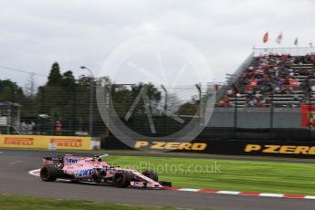 World © Octane Photographic Ltd. Formula 1 - Japanese Grand Prix - Saturday - Qualifying. Esteban Ocon - Sahara Force India VJM10. Suzuka Circuit, Suzuka, Japan. Saturday 7th October 2017. Digital Ref:1977LB2D4925