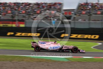 World © Octane Photographic Ltd. Formula 1 - Japanese Grand Prix - Saturday - Qualifying. Esteban Ocon - Sahara Force India VJM10. Suzuka Circuit, Suzuka, Japan. Saturday 7th October 2017. Digital Ref:1977LB2D4931