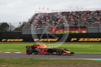 World © Octane Photographic Ltd. Formula 1 - Japanese Grand Prix - Saturday - Qualifying. Max Verstappen - Red Bull Racing RB13. Suzuka Circuit, Suzuka, Japan. Saturday 7th October 2017. Digital Ref:1977LB2D4971