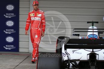 World © Octane Photographic Ltd. Formula 1 - Japanese Grand Prix - Saturday - Qualifying. Sebastian Vettel - Scuderia Ferrari SF70H. Suzuka Circuit, Suzuka, Japan. Saturday 7th October 2017. Digital Ref:1977LB2D5191