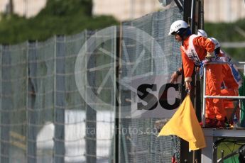 World © Octane Photographic Ltd. Formula 1 - Japanese Grand Prix - Sunday - Race. The Safety Car is deployed after Carlos Sainz crashes his Toro Rosso. Suzuka Circuit, Suzuka, Japan. Sunday 8th October 2017. Digital Ref:1980LB1D0563