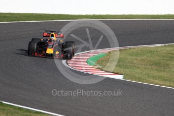 World © Octane Photographic Ltd. Formula 1 - Japanese Grand Prix - Sunday - Race. Daniel Ricciardo - Red Bull Racing RB13. Suzuka Circuit, Suzuka, Japan. Sunday 8th October 2017. Digital Ref:1980LB1D0779