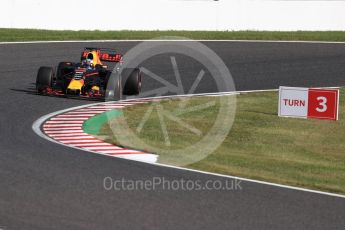 World © Octane Photographic Ltd. Formula 1 - Japanese Grand Prix - Sunday - Race. Daniel Ricciardo - Red Bull Racing RB13. Suzuka Circuit, Suzuka, Japan. Sunday 8th October 2017. Digital Ref:1980LB1D0914