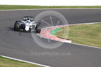 World © Octane Photographic Ltd. Formula 1 - Japanese Grand Prix - Sunday - Race. Felipe Massa - Williams Martini Racing FW40. Suzuka Circuit, Suzuka, Japan. Sunday 8th October 2017. Digital Ref:1980LB1D0942
