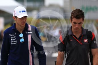 World © Octane Photographic Ltd. Formula 1 - Japanese Grand Prix - Saturday - Paddock. Esteban Ocon - Sahara Force India VJM10. Suzuka Circuit, Suzuka, Japan. Saturday 7th October 2017. Digital Ref:1975LB2D3684