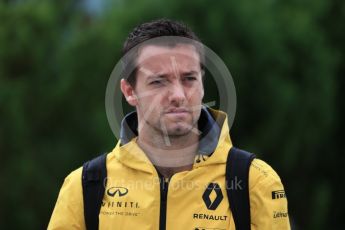 World © Octane Photographic Ltd. Formula 1 - Japanese Grand Prix - Saturday - Paddock. Jolyon Palmer - Renault Sport F1 Team R.S.17. Suzuka Circuit, Suzuka, Japan. Saturday 7th October 2017. Digital Ref:1975LB2D3702