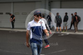World © Octane Photographic Ltd. Formula 1 - Japanese Grand Prix - Saturday - Paddock. Felipe Massa - Williams Martini Racing FW40. Suzuka Circuit, Suzuka, Japan. Saturday 7th October 2017. Digital Ref:1975LB2D3710