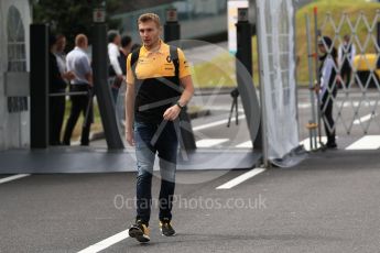 World © Octane Photographic Ltd. Formula 1 - Japanese Grand Prix - Saturday - Paddock. Sergey Sirotkin - Renault Sport F1 Team Third & Reserve Driver. Suzuka Circuit, Suzuka, Japan. Saturday 7th October 2017. Digital Ref:1975LB2D3738