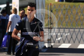 World © Octane Photographic Ltd. Formula 1 - Japanese Grand Prix - Sunday - Paddock. Pascal Wehrlein – Sauber F1 Team C36. Suzuka Circuit, Suzuka, Japan. Sunday 8th October 2017. Digital Ref:1978LB1D9838