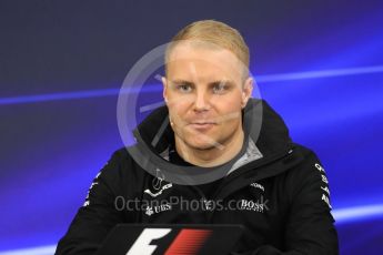 World © Octane Photographic Ltd. Formula 1 - Japanese Grand Prix – Thursday Driver Press Conference – Part 2. Valtteri Bottas - Mercedes AMG Petronas F1 Team. Suzuka Circuit, Suzuka, Japan. Thursday 5th October 2017. Digital Ref: 1970LB1D6549