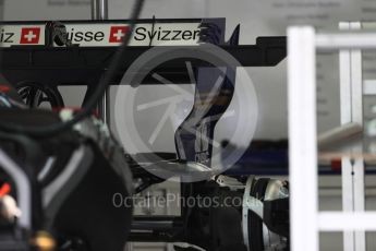 World © Octane Photographic Ltd. Formula 1 - Japanese Grand Prix - Thursday - Pit Lane. Sauber F1 Team C36. Suzuka Circuit, Suzuka, Japan. Thursday 5th October 2017. Digital Ref: 1969LB1D5953