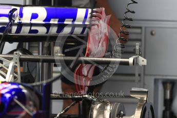 World © Octane Photographic Ltd. Formula 1 - Japanese Grand Prix - Thursday - Pit Lane. Scuderia Toro Rosso STR12. Suzuka Circuit, Suzuka, Japan. Thursday 5th October 2017. Digital Ref: 1969LB1D6007