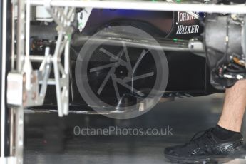 World © Octane Photographic Ltd. Formula 1 - Japanese Grand Prix - Thursday - Pit Lane. McLaren Honda MCL32. Suzuka Circuit, Suzuka, Japan. Thursday 5th October 2017. Digital Ref: 1969LB1D6046