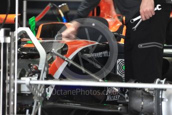 World © Octane Photographic Ltd. Formula 1 - Japanese Grand Prix - Thursday - Pit Lane. McLaren Honda MCL32. Suzuka Circuit, Suzuka, Japan. Thursday 5th October 2017. Digital Ref: 1969LB1D6053