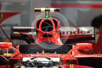 World © Octane Photographic Ltd. Formula 1 - Japanese Grand Prix - Thursday - Pit Lane. Scuderia Ferrari SF70H. Suzuka Circuit, Suzuka, Japan. Thursday 5th October 2017. Digital Ref: 1969LB1D6097