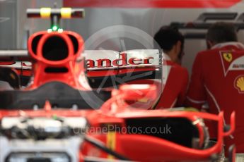 World © Octane Photographic Ltd. Formula 1 - Japanese Grand Prix - Thursday - Pit Lane. Scuderia Ferrari SF70H. Suzuka Circuit, Suzuka, Japan. Thursday 5th October 2017. Digital Ref: 1969LB1D6100