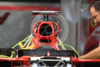 World © Octane Photographic Ltd. Formula 1 - Japanese Grand Prix - Thursday - Pit Lane. Scuderia Ferrari SF70H. Suzuka Circuit, Suzuka, Japan. Thursday 5th October 2017. Digital Ref: 1969LB1D6120