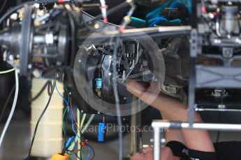 World © Octane Photographic Ltd. Formula 1 - Japanese Grand Prix - Thursday - Pit Lane. Mercedes AMG Petronas F1 W08 EQ Energy+. Suzuka Circuit, Suzuka, Japan. Thursday 5th October 2017. Digital Ref: 1969LB1D6182