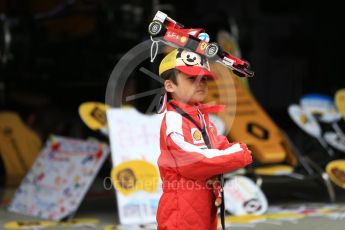 World © Octane Photographic Ltd. Formula 1 - Japanese Grand Prix - Thursday - Pit Lane. Japanese Fans. Suzuka Circuit, Suzuka, Japan. Thursday 5th October 2017. Digital Ref: 1969LB2D2842