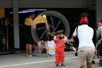 World © Octane Photographic Ltd. Formula 1 - Japanese Grand Prix - Thursday - Pit Lane. Japanese Fans. Suzuka Circuit, Suzuka, Japan. Thursday 5th October 2017. Digital Ref: 1969LB2D2848