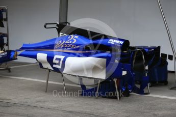 World © Octane Photographic Ltd. Formula 1 - Japanese Grand Prix - Thursday - Pit Lane. Sauber F1 Team C36. Suzuka Circuit, Suzuka, Japan. Thursday 5th October 2017. Digital Ref: 1969LB2D2855