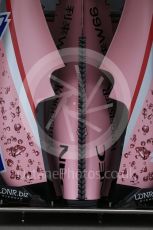 World © Octane Photographic Ltd. Formula 1 - Japanese Grand Prix - Thursday - Pit Lane. Sahara Force India VJM10. Suzuka Circuit, Suzuka, Japan. Thursday 5th October 2017. Digital Ref: 1969LB2D2885