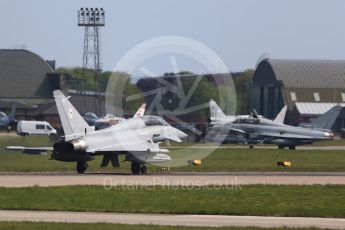 World © Octane Photographic Ltd. 4th May 2017 – RAF Coningsby, Lincolnshire, UK. Eurofighter Typhoon. Digital Ref :