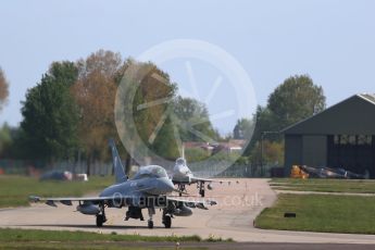 World © Octane Photographic Ltd. 4th May 2017 – RAF Coningsby, Lincolnshire, UK. Eurofighter Typhoon. Digital Ref :