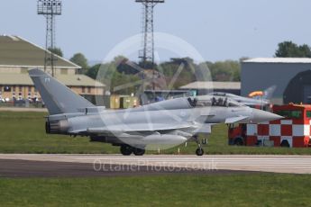 World © Octane Photographic Ltd. 4th May 2017 – RAF Coningsby, Lincolnshire, UK. Eurofighter Typhoon. Digital Ref :