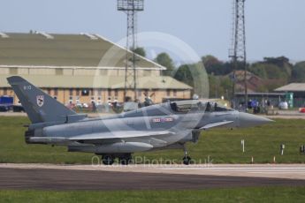 World © Octane Photographic Ltd. 4th May 2017 – RAF Coningsby, Lincolnshire, UK. Eurofighter Typhoon. Digital Ref :