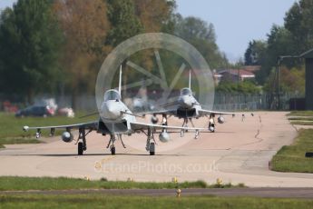 World © Octane Photographic Ltd. 4th May 2017 – RAF Coningsby, Lincolnshire, UK. Eurofighter Typhoon. Digital Ref :