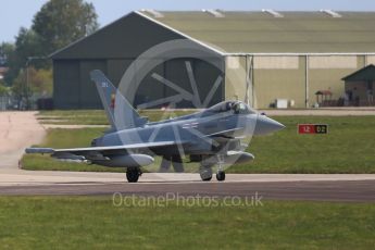 World © Octane Photographic Ltd. 4th May 2017 – RAF Coningsby, Lincolnshire, UK. Eurofighter Typhoon. Digital Ref :