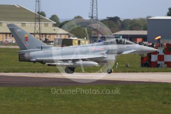 World © Octane Photographic Ltd. 4th May 2017 – RAF Coningsby, Lincolnshire, UK. Eurofighter Typhoon. Digital Ref :