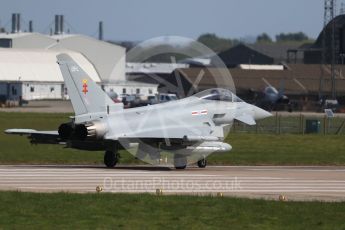 World © Octane Photographic Ltd. 4th May 2017 – RAF Coningsby, Lincolnshire, UK. Eurofighter Typhoon. Digital Ref :