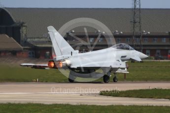 World © Octane Photographic Ltd. 4th May 2017 – RAF Coningsby, Lincolnshire, UK. Eurofighter Typhoon. Digital Ref :