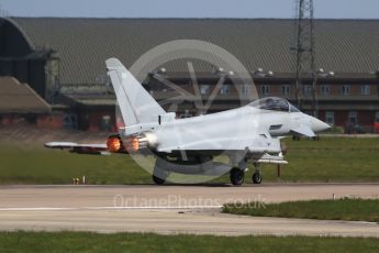 World © Octane Photographic Ltd. 4th May 2017 – RAF Coningsby, Lincolnshire, UK. Eurofighter Typhoon. Digital Ref :