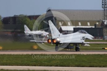 World © Octane Photographic Ltd. 4th May 2017 – RAF Coningsby, Lincolnshire, UK. Eurofighter Typhoon. Digital Ref :