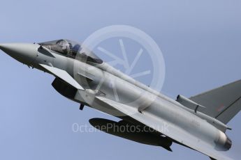 World © Octane Photographic Ltd. 4th May 2017 – RAF Coningsby, Lincolnshire, UK. Eurofighter Typhoon. Digital Ref :