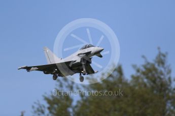 World © Octane Photographic Ltd. 4th May 2017 – RAF Coningsby, Lincolnshire, UK. Eurofighter Typhoon. Digital Ref :