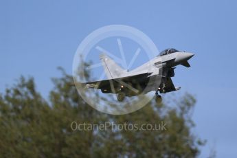 World © Octane Photographic Ltd. 4th May 2017 – RAF Coningsby, Lincolnshire, UK. Eurofighter Typhoon. Digital Ref :